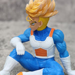 Dragon Ball Z Trunks sitting pose figure detail — 15cm PVC DBZ collectible anime figure India
