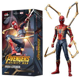 ZD Toys Marvel Avengers 3 Iron Spider-Man 2.0 1/10 Scale Action Figures