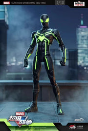 Marvel 10th Anniversary Edition - Spider Man Black & Green 1/10 Action Figures