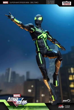 Marvel 10th Anniversary Edition - Spider Man Black & Green 1/10 Action Figures