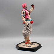 Akaza figure 30cm back view — tattoo marking detail Kimetsu no Yaiba Upper Moon demon India buy online