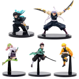 Demon Slayer action figures 5 piece anime set Dreamland Creations India