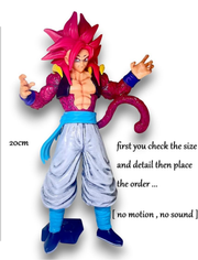 Dragon Ball Z Gogeta 20cm figure size comparison — display scale anime collectible India
