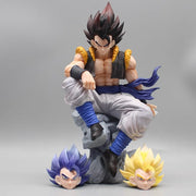 Dragon Ball Z Gogeta 23.5 Cm Action Figure with 2 Detachable Heads