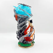 Dragon Ball Z Son Goku Spirit Bomb Action Figure with Base Light 23 Cm