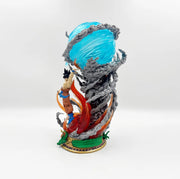 Dragon Ball Z Son Goku Spirit Bomb Action Figure with Base Light 23 Cm