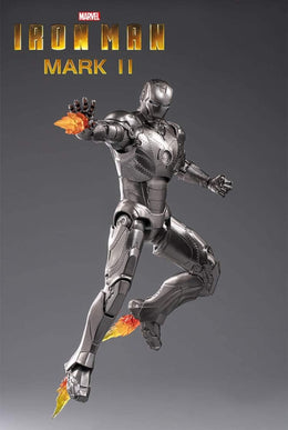 Iron Man Mark 2 Non Led Base Version 1/10 Scale ZD Toys Premium Action Figure - Marvel's 10th Anniversary Series