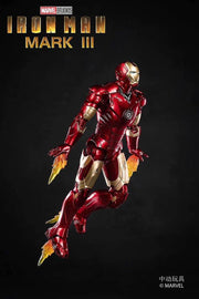 Iron Man Mark 3 Non Led Base Version 1/10 Scale ZD Toys Premium Action Figure - Marvel's 10th Anniversary Series