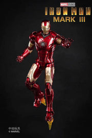 Iron Man Mark 3 Non Led Base Version 1/10 Scale ZD Toys Premium Action Figure - Marvel's 10th Anniversary Series