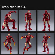 Iron Man Mark 4 Non Led Base Version 1/10 Scale ZD Toys Premium Action Figure - Marvel's 10th Anniversary Series