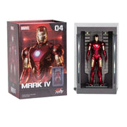 Iron Man Mark 4 Non Led Base Version 1/10 Scale ZD Toys Premium Action Figure - Marvel's 10th Anniversary Series