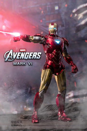 Iron Man Mark 6 Non Led Base Version 1/10 Scale ZD Toys Premium Action Figure - Marvel's 10th Anniversary Series