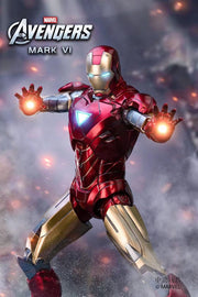 Iron Man Mark 6 Non Led Base Version 1/10 Scale ZD Toys Premium Action Figure - Marvel's 10th Anniversary Series