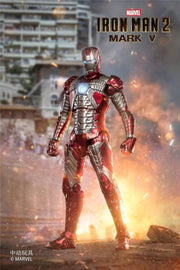 Iron Man Mark 5 Non Led Base Version 1/10 Scale ZD Toys Premium Action Figure - Marvel's 10th Anniversary Series