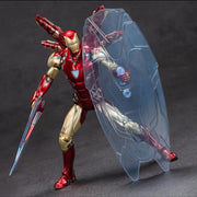 Iron Man Mark 85 1.0 Non Led 1/10 Scale ZD Toys Premium Action Figure - Marvel 10th Anniversary Edition