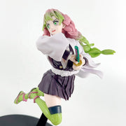Mitsuri Kanroji action figure back view detailed uniform Demon Slayer figure
