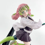 Mitsuri Kanroji face close up anime figure detailed expression Demon Slayer