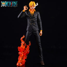 One Piece Vinsmoke Sanji Action Figure 32cm front view — PVC anime collectible India
