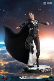 FondJoy 1/9 Scale Dc Seperhero Black Superman Action Figure