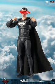 FondJoy 1/9 Scale Dc Seperhero Black Superman Action Figure