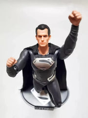 FondJoy 1/9 Scale Dc Seperhero Black Superman Action Figure