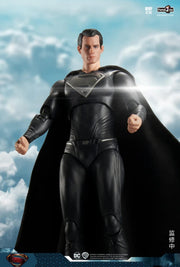 FondJoy 1/9 Scale Dc Seperhero Black Superman Action Figure