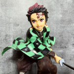 Tanjiro Kamado figure 20cm side view — anime-accurate PVC Demon Slayer collectible India