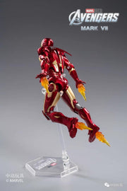Iron Man Mark 7 Non Led Base Version 1/10 Scale ZD Toys Premium Action Figure - Marvel's 10th Anniversary Series