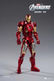 Iron Man Mark 7 Non Led Base Version 1/10 Scale ZD Toys Premium Action Figure - Marvel's 10th Anniversary Series