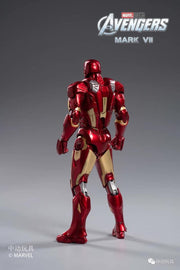 Iron Man Mark 7 Non Led Base Version 1/10 Scale ZD Toys Premium Action Figure - Marvel's 10th Anniversary Series