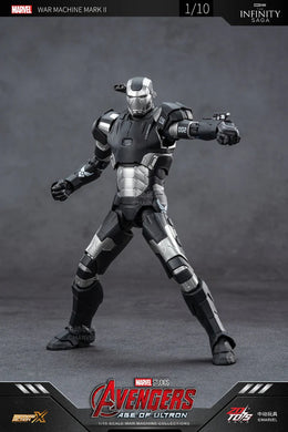 ZD Toys Iron Man 2 War Machine 1/10 Scale Premium Action Figure ( No Light Up Function )