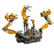 ZD Toys Marvel Iron Man Mark IV 1/6 Scale Figure with Suit-Up Gantry Set | Battery-Operated Mechanical Arms