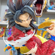 Dragon Ball LS Super Four Dragon Fist Goku Double Headed 45 Cm Premium Figure