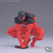 Mess Toys Scarlet Neighbor Kaine Parker Spider-Man 16 Cm Action Figure