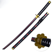 One Piece Ro Ro Noa Zoro Shusui Wooden Katana 104 Cm