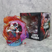 Luffy Shanks Monkey D Studio Red White One Piece Resin High Quality 25 Cm Premium Action Figure