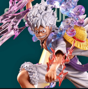 One Piece Lightning Explode Nika Monkey D. Luffy Gear 5 Premium Luminous 50 Cm Action Figure