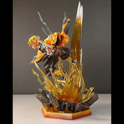 Zenitsu Agatsuma Premium Action Figure 35 Cm with Lights