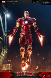 ZD Toys Iron Man Mark 9 Action Figure – 1/10 Scale 7 inches