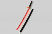 Demon Slayer Tanjiro Kamado V2 Fire Led Katana 104 Cm
