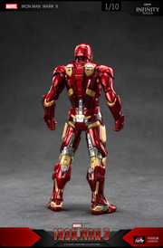 ZD Toys Iron Man Mark 9 Action Figure – 1/10 Scale 7 inches