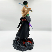 One Piece Roronoa Zoro Action Figure 50 Cm with 5 Detachable Heads