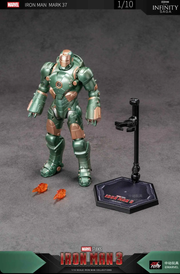 ZD Toys Iron Man Mark 37 Action Figure – Non led Version - 1/10 Scale 7 inches