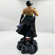 One Piece Roronoa Zoro Action Figure 50 Cm with 5 Detachable Heads