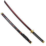 One Piece Ro Ro Noa Zoro Shusui Wooden Katana 104 Cm