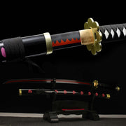 One Piece Ro Ro Noa Zoro Shusui Wooden Katana 104 Cm