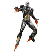 ZD Toys Iron Man Mark 12 Action Figure – 1/10 Scale 7 inches