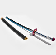 Demon Slayer Giyu Nichrin Wooden Katana 104 Cm