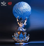 SD Studio Dragon Ball GT Goku Spirit Bomb Figure With Lights 50 Cm