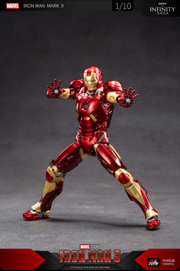 ZD Toys Iron Man Mark 9 Action Figure – 1/10 Scale 7 inches
